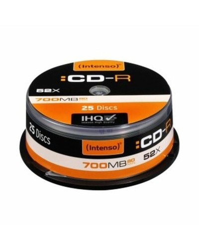 CD-R INTENSO 1001124 52x 700 MB (25 uds)