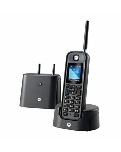 Teléfono Inalámbrico Motorola MOTOO201NO Negro