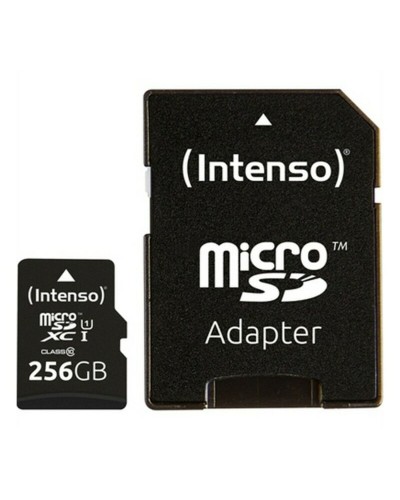 Tarjeta de Memoria Micro SD con Adaptador INTENSO 3423492 256 GB 256 GB