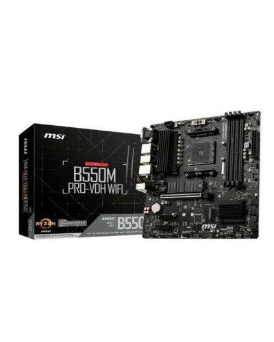 Scheda Madre Gaming MSI B550M PRO-VDH mATX DDR4 AM4 WiFi