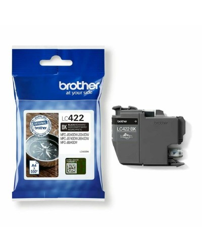 Cartuccia ad Inchiostro Originale Brother LC-422BK Nero