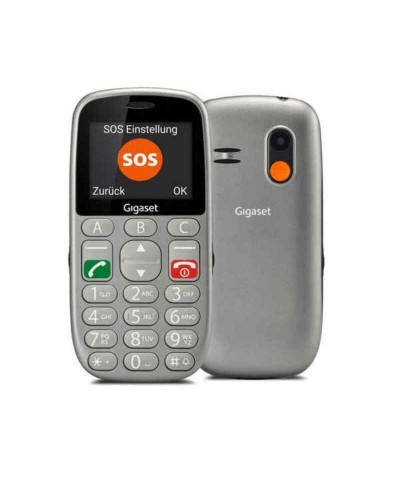 Mobile telephone for older adults Gigaset GL390 2,2" 2G 800 mAh Grey