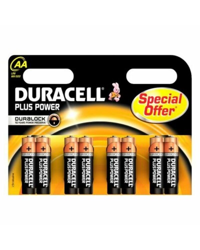 Alkaliparistot DURACELL LR06 LR6 AA 1.5V (8 pcs) AA