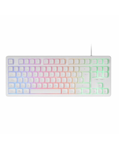 Tastiera Mars Gaming MK023 TKL FRGB Bianco