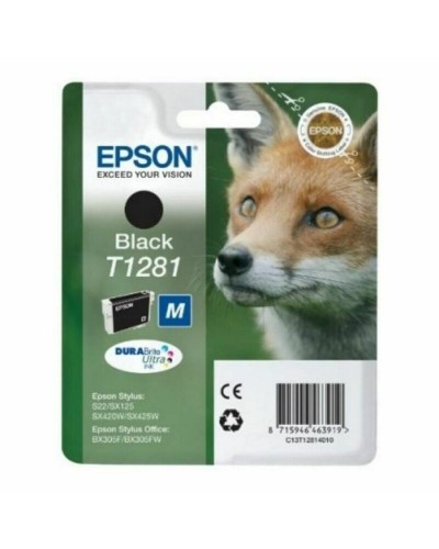 Alkunperäinen mustepatruuna Epson C13T12814012 Musta