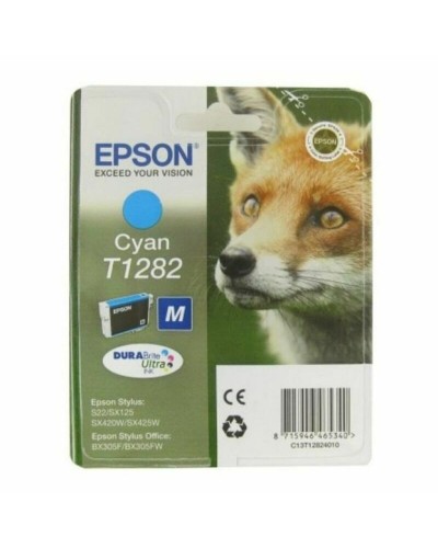 Alkunperäinen mustepatruuna Epson C13T12824012 Syaani