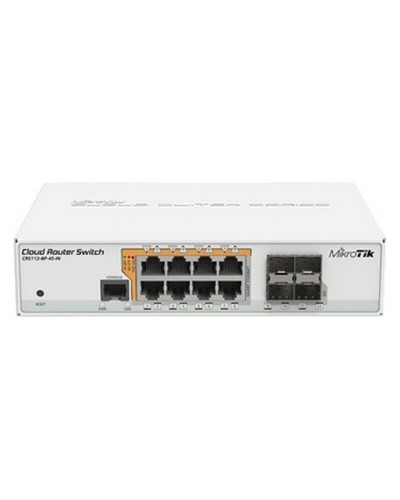 Schakelaar Mikrotik CRS112-8P-4S-IN 16 MB 128 MB RAM