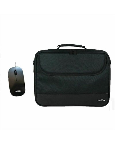 Mallette pour Portable et Souris Nilox NXMOS5156BK 15,6" Noir 16"