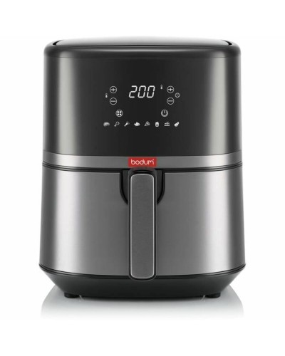 Freidora de Aire Bodum MELIOR Negra 4.5L - 1500W, Cocción Saludable
