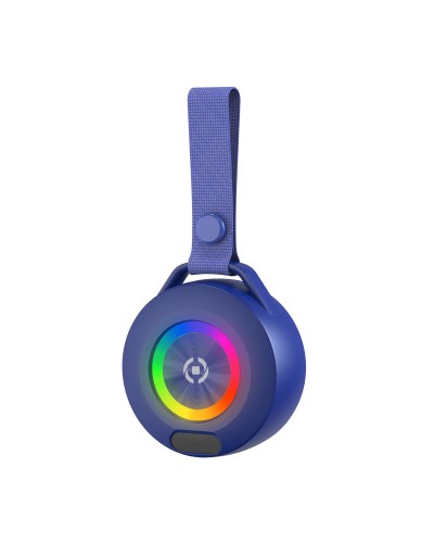 Kannettava kaiutin Celly LIGHTBEATBL Sininen 5 W