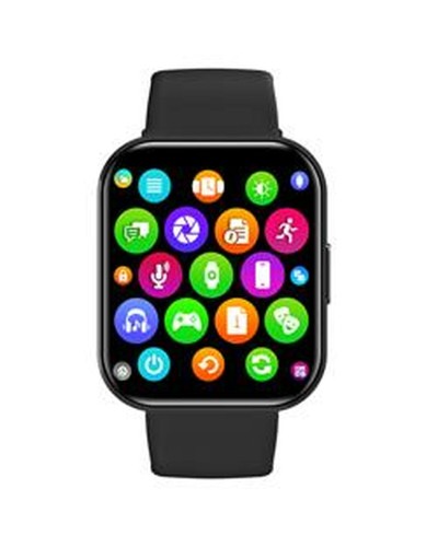 Montre intelligente Celly TRAINERWATCH2BK Noir Multicouleur