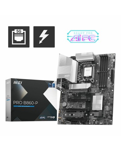 Placa Base MSI PRO B860-P LGA 1851 AMD