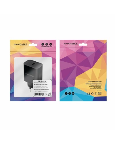 Oplader NANOCABLE 10.10.2010 Zwart