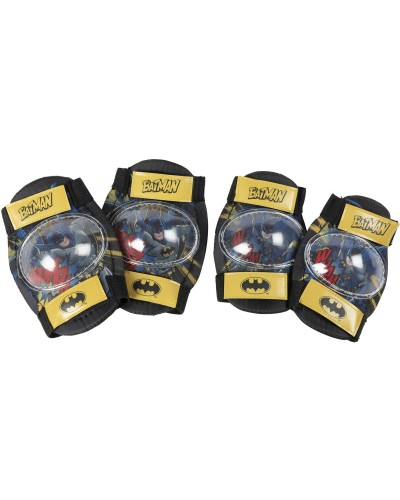 Elleboog- en kniebeschermersset Batman CZ10957 Zwart/Geel