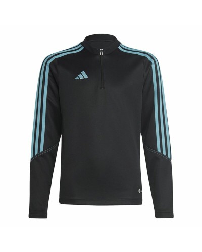 Adidas Tiro23 Club Training Sweatshirt Men's/Women's - White/Black - Breathable
