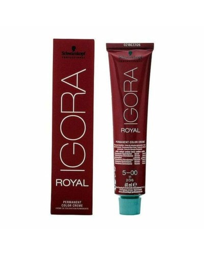 Igora Royal Schwarzkopf 5-00 Hellbraun Permanent - Professionelle Haarfarbe 60ml
