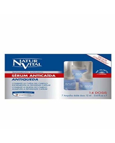 Anti-Håravfall behandling Naturvital 7786S 12 ml (7 x 12 ml)