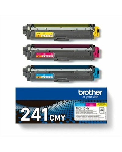 Original Toner Brother TN-241CMY Cyan/Magenta/Gul