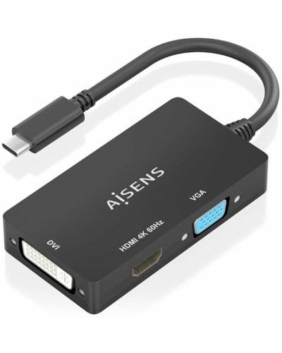 Kabel HDMI Aisens A109-0954 15 cm Svart