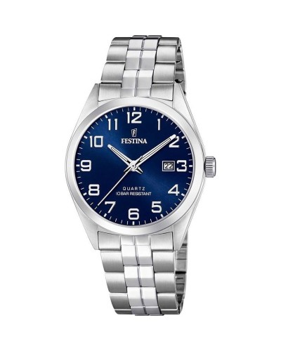 Festina Reloj de Hombre Plateado F20437/3 - Ø 40mm - Diseño Elegante
