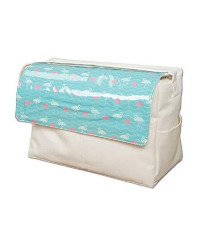 Sac Femme Cuir Synthétique Bandoulière Réglable Décontracté Shopper Beige
