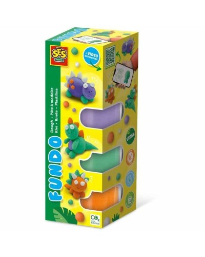 SES Creative - Pâte à Modeler 6 Pièces - Douce, Non Toxique - Pack de 4 Unités
