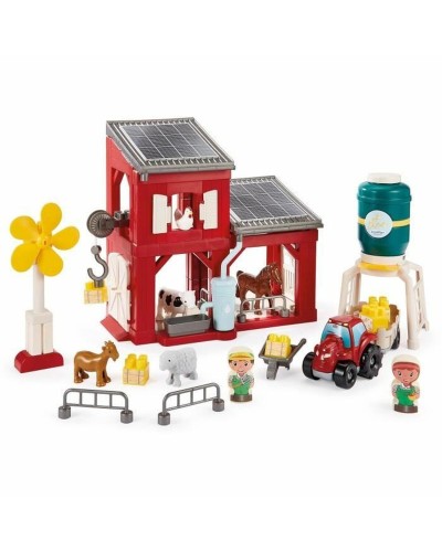 Ecoiffier Eco Farm : Ensemble de construction Ferme Jouet Bébés +18 Mois
