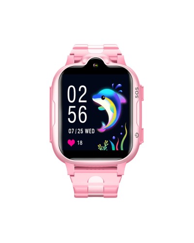 Smartwatch DCU Rosa 1.69" Herzfrequenzmesser und Smartphone-Benachrichtigungen
