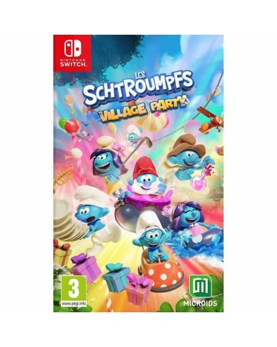 TV-spel för Switch Microids Les Schtroumpfs : Village Party