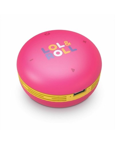 Energy Sistem Lol&Roll Pop Rose : Enceinte Bluetooth Portable 5W
