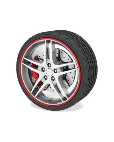 OCC Motorsport - Protection Pneu Rouge - Couverture Roue Voiture Racing
