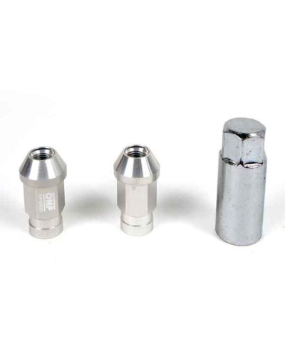 Set Skruv OMP 7075 40 mm M12 x 1,50 20 uds Silver
