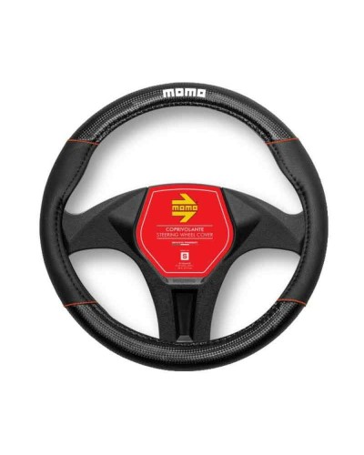 Momo Coprivolante Pelle Marrone - Design Sportivo Comfort Grip
