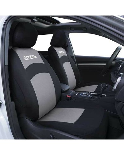 Housses de Siège Auto Sparco SPCS402GR Gris - Universelles, Protection Sièges
