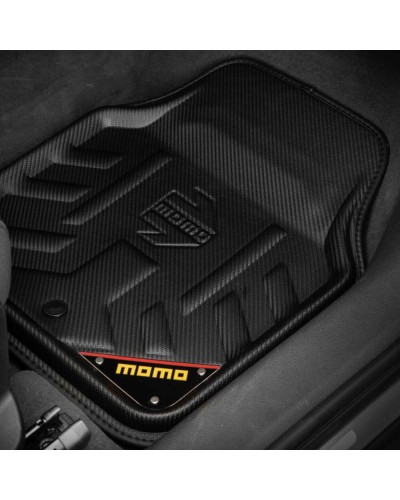 Momo Universal Car Mats MOML3MDBSS - Anti-Slip and Durable
