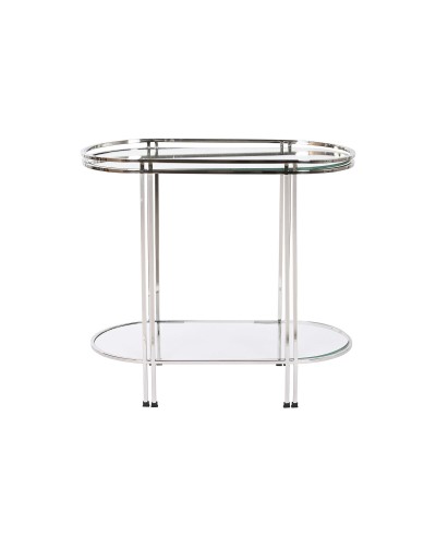 ESPRIT Mirrored Console Table Silver, 70 x 35 x 63 cm, Elegant and Functional
