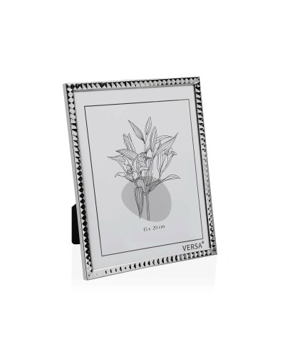 Fotolijstje Versa Zilverkleurig Metaal Minimalist 1 x 20,5 x 15,5 cm