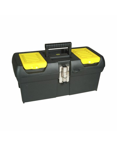 Stanley Caja de herramientas de metal y polipropileno, 31,8 x 17,8 x 13 cm
