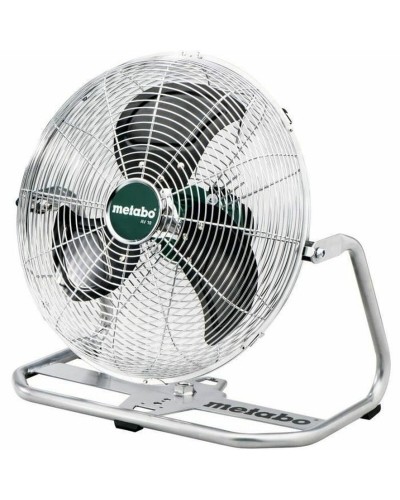 Ventilador de pie Metabo AV 18 Blanco, Potente y Silencioso para Casa y Oficina
