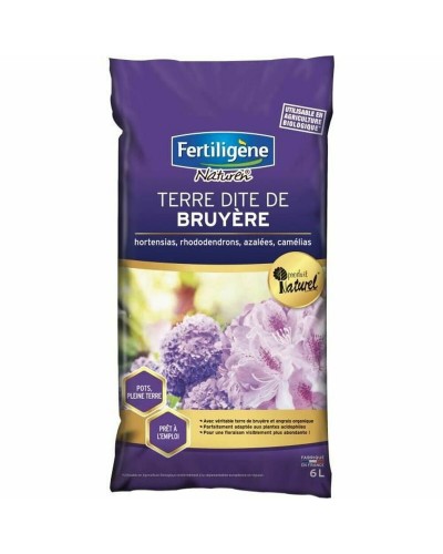 Terreau Fertiligène pour Repiquage, 6 Litres : Idéal pour le repiquage des plantes.
