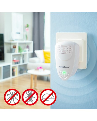 InnovaGoods KL Duo Ultrasonic Pest Repeller - 2-Pack
