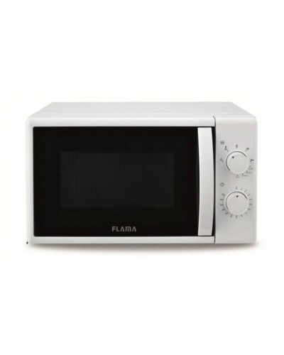 Flama 1884FL Grill Micro-ondes 20L, 700W - Blanc | Cuisson Rapide
