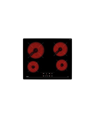 Teka TB 6415: Placa de Cocina Vitrocerámica 60cm, 6300W - Potente y Fácil
