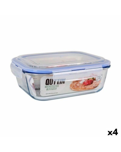 Ilmatiivis eväsrasia Quttin   Suorakulmainen 2,4 L (4 osaa)