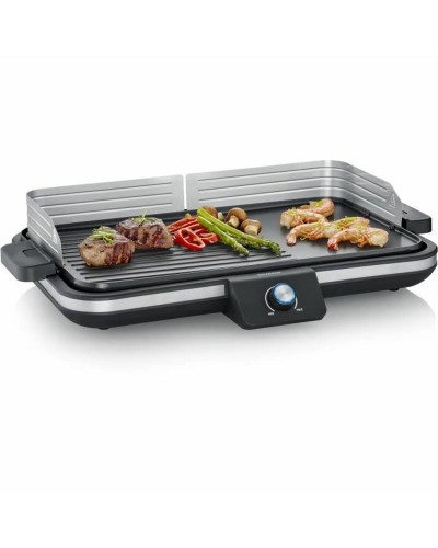 Severin PG 8564 Plaque de Cuisson Électrique 2300W - BBQ Noir
