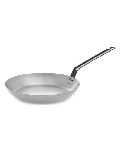 Poêle Professionnelle Vaello Lyonnaise, Acier Inoxydable, Diamètre 24 cm
