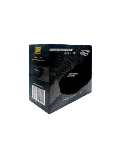 Autobedekking OMP OMPS18040913 L/XL Zwart Binnenkant