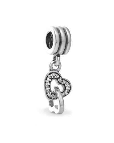 Pandora Charm Femme 791242CZ, Pendentif Argent Sterling 925, Zircone Cubique
