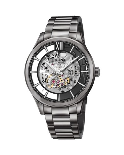 Festina Orologio Uomo F20632/1 Grigio Acciaio Inox Elegante
