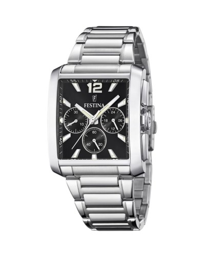 Festina Men's Watch F20635/4: Black Silver, Water Resistant
